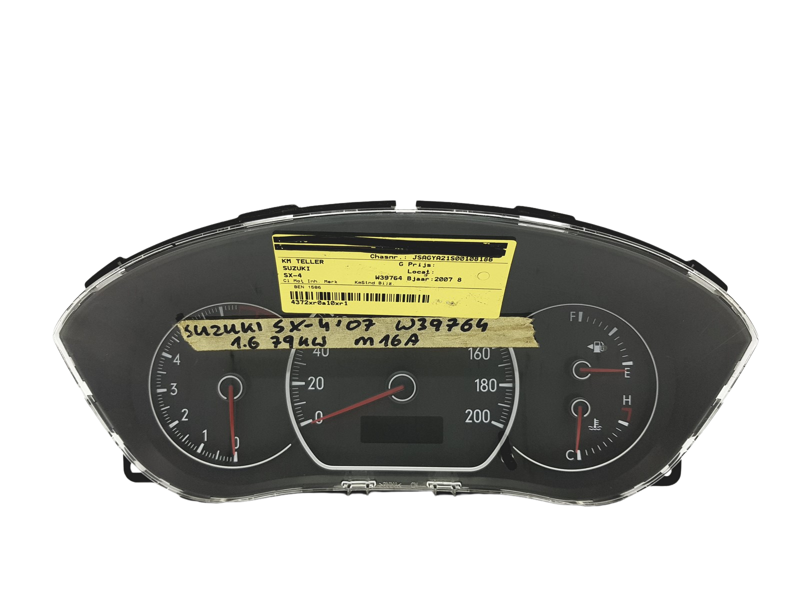 Kierroslukumittari Suzuki SX4 34110-52L10 34110-79J2 52419 main product photo