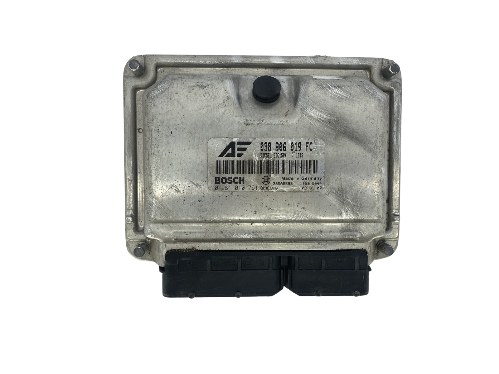 Ohjausyksikkö 038906019FC 0281010751 VW Seat Bosch 48553 main product photo