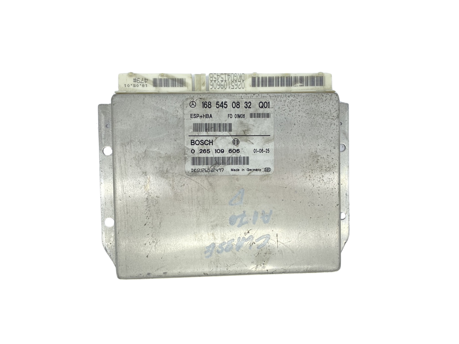 Ohjausyksikkö 1685450832Q01 0265109606 Mercedes Bosch 61386 main product photo