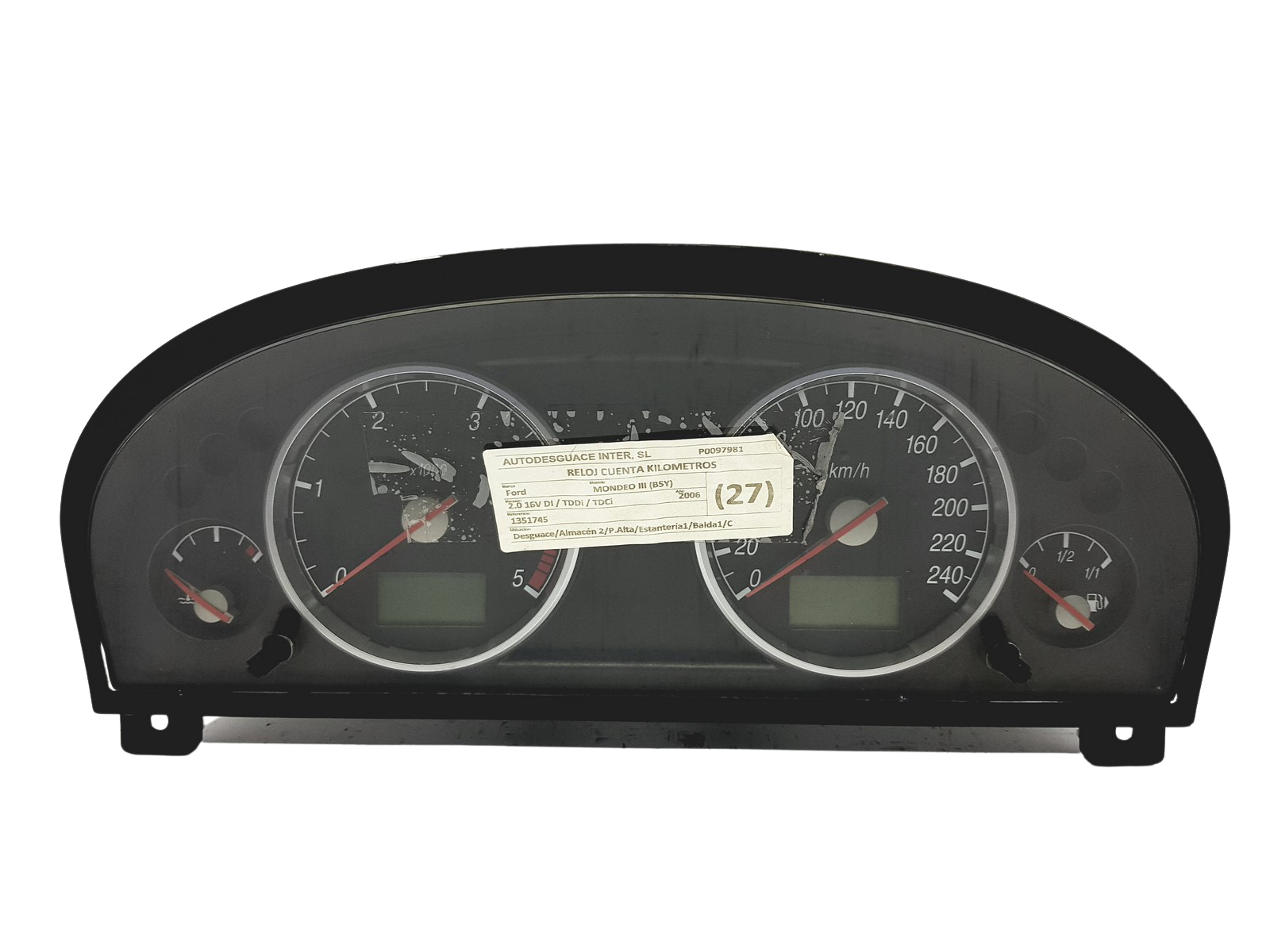 Nopeusmittari Ford Mondeo 1S7F-10849-GE 1S7F10849GE 48611 main product photo