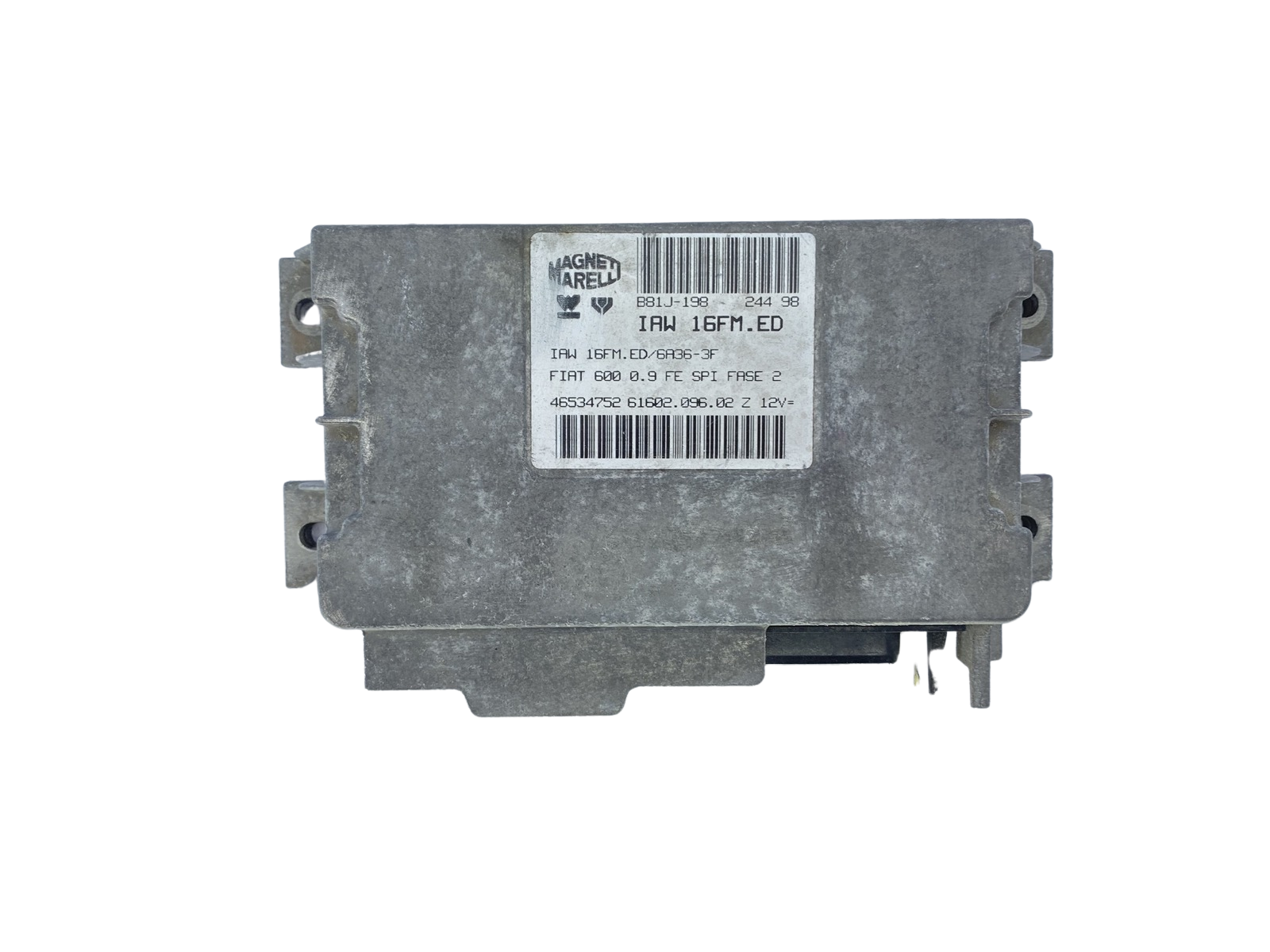 Ohjausyksikkö 46534752 IAW16FM.ED 61602.096.02 Fiat Magneti Marelli 53898 main product photo