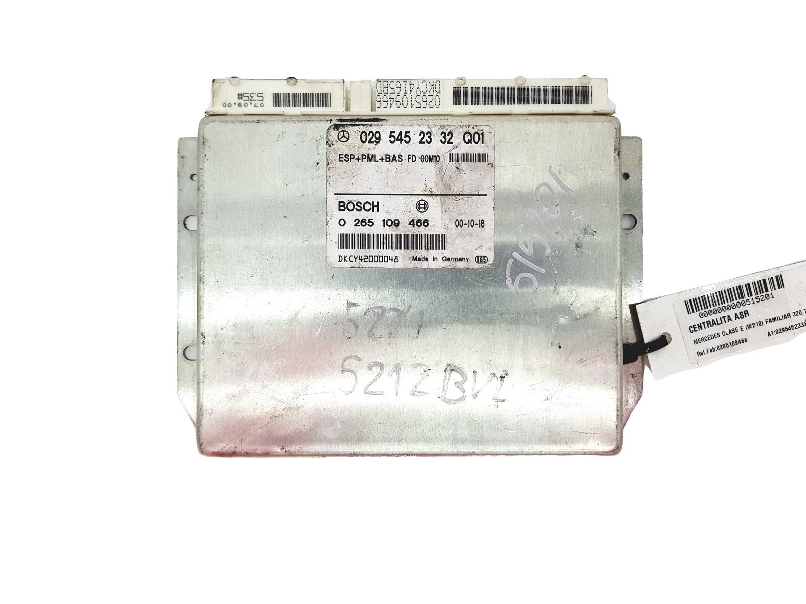 Ohjausyksikkö 0265109466 0295452332 Mercedes Bosch 23900 main product photo