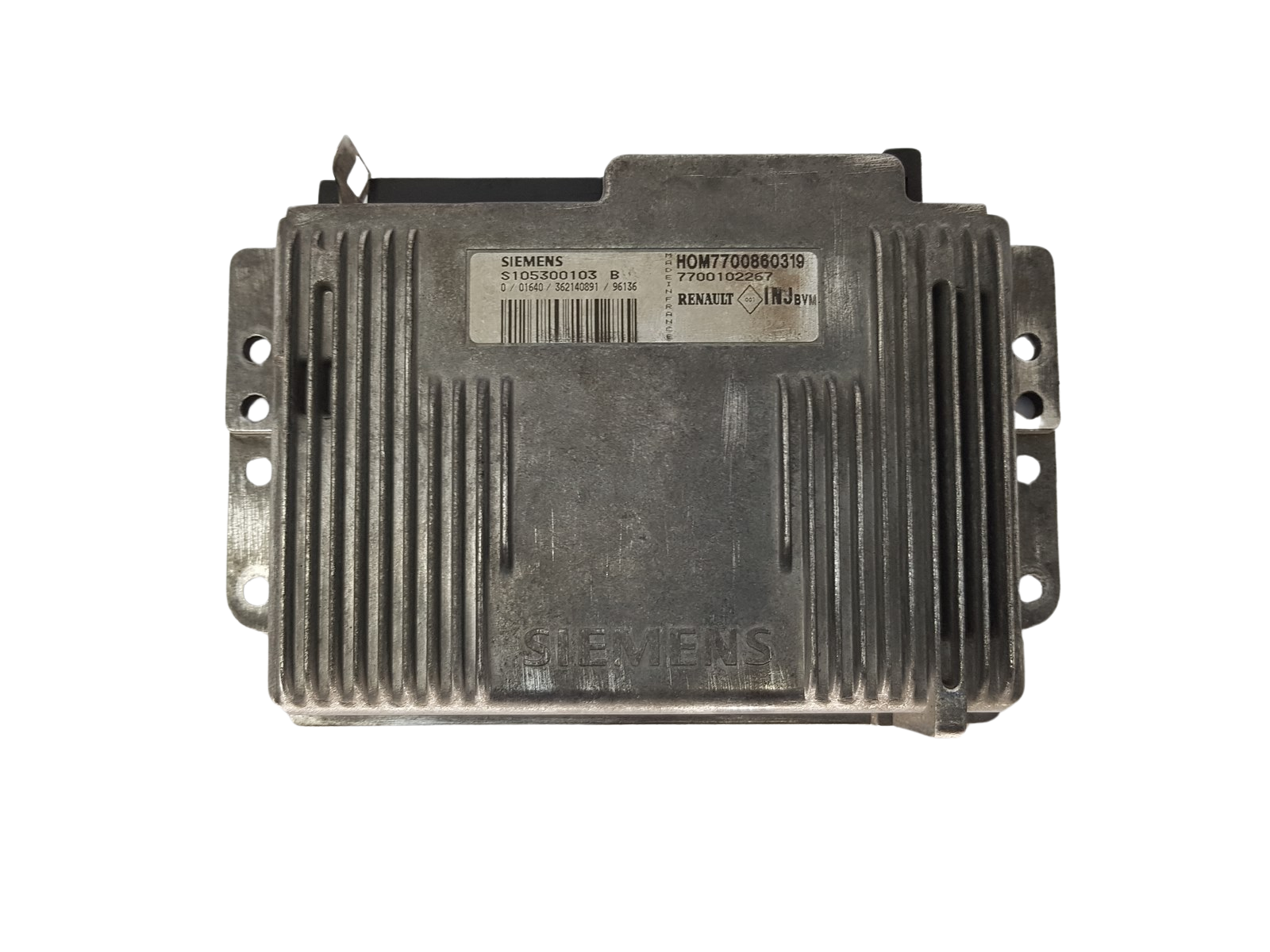 Ohjausyksikkö S105300103B 7700860319 7700102267 Renault Siemens 3531 main product photo