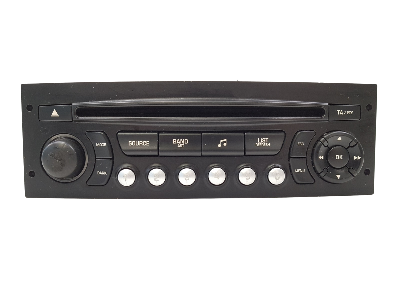 Radio-CD-soitin Citroen Peugeot 96766518XT PSARCD441-72 main product photo