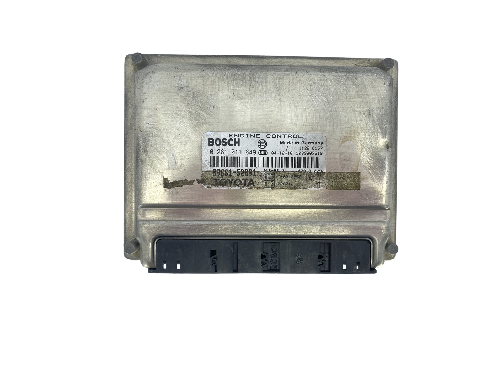 Ohjausyksikkö 89661-52891 0281011649 89660-5CO11 Toyota Bosch 54795 main product photo