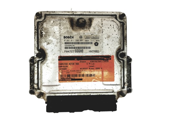 Ohjausyksikkö P04727666AB 0281011280 Chrysler Bosch 19243 main product photo