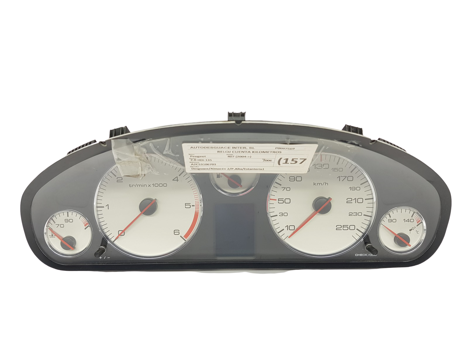 Kierroslukumittari Peugeot 407 9658138580 A2C53106703 26990 main product photo