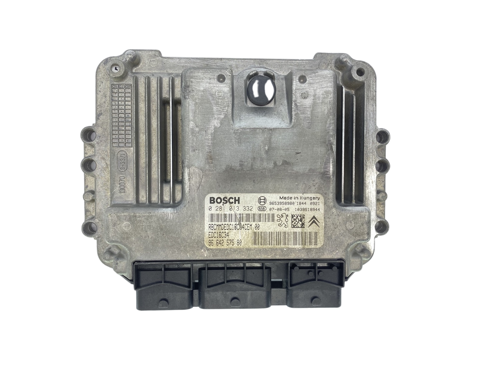 Ohjausyksikkö 0281013332 9664257580 9653958980 EDC16C34 PSA Bosch 63562 main product photo