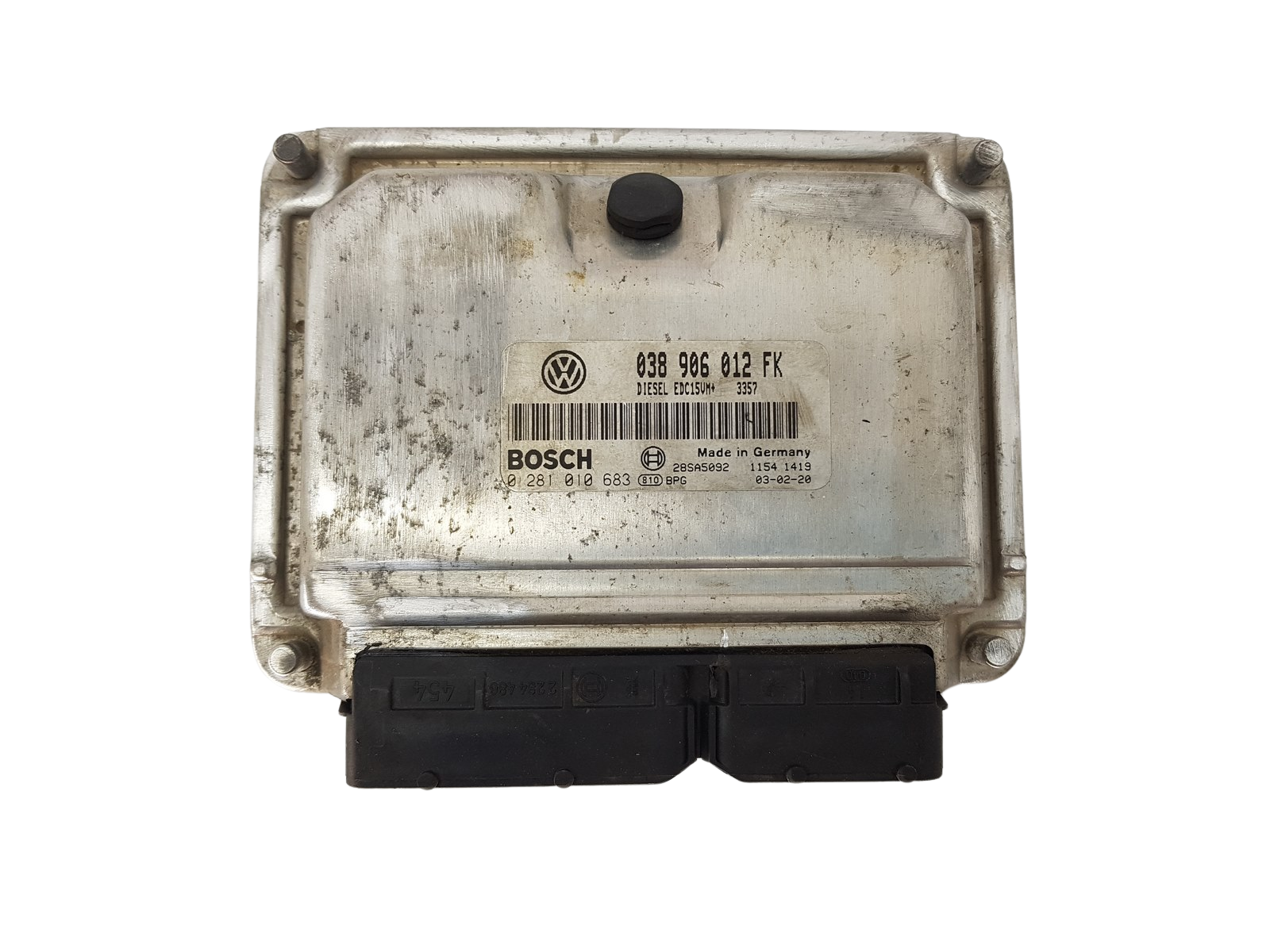 Ohjausyksikkö 038906012FK 0281010683 Seat Bosch 3400 main product photo