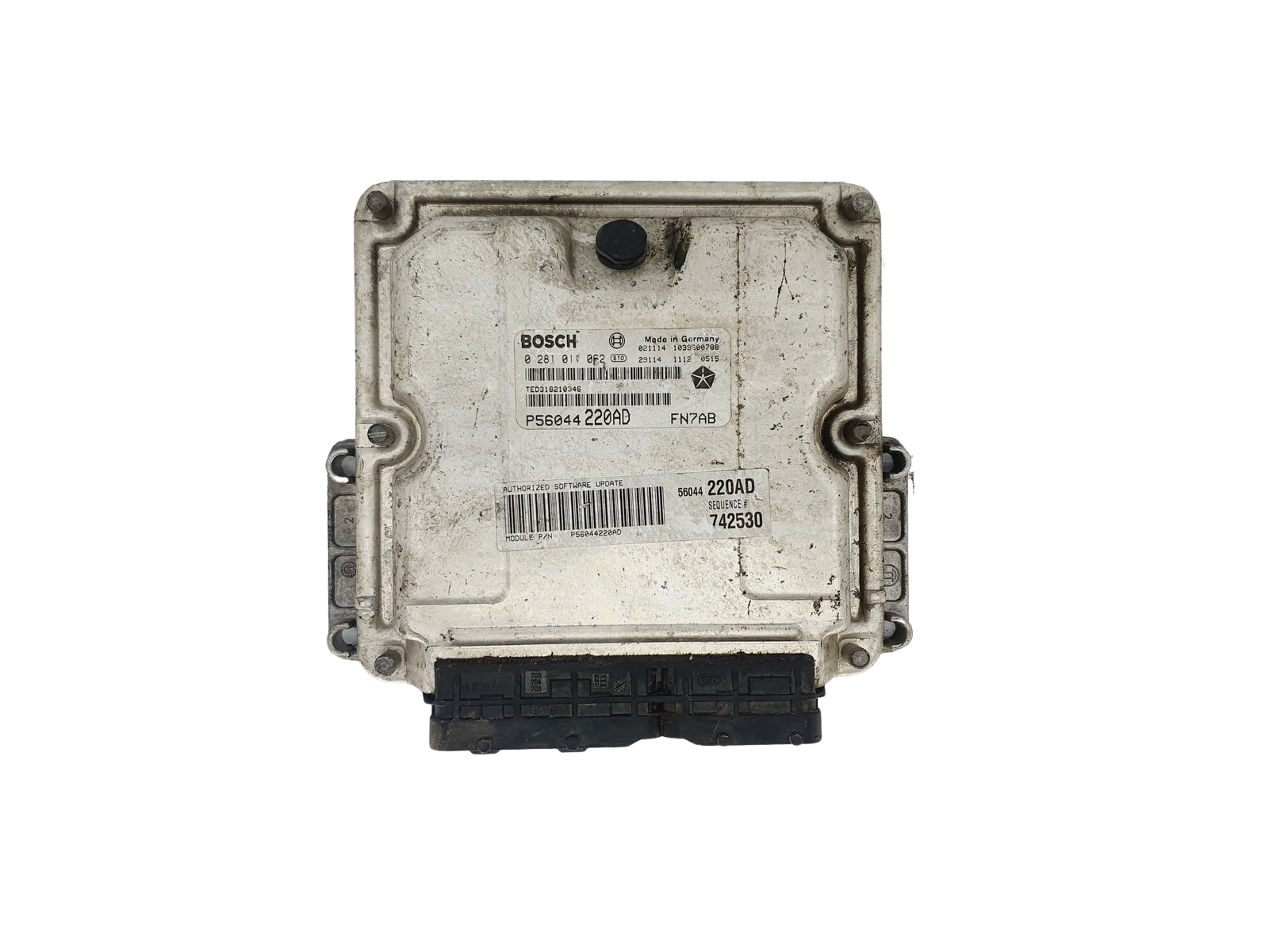 Ohjausyksikkö 0281011062 P56044220AD Chrysler Bosch 42331 main product photo
