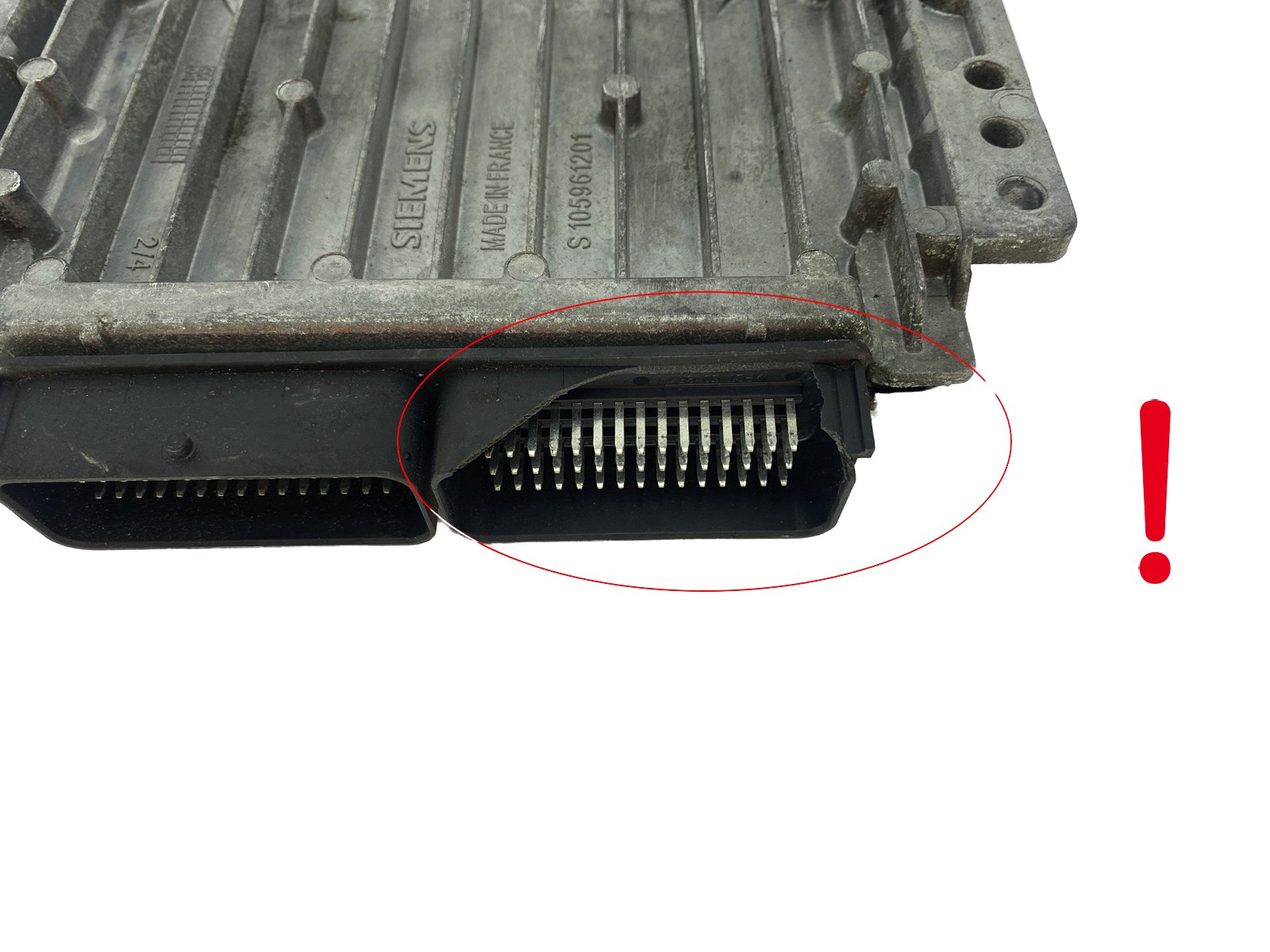 Ohjausyksikkö Renault S110030314A 8200019639 7700110471 Siemens 50193 main product photo