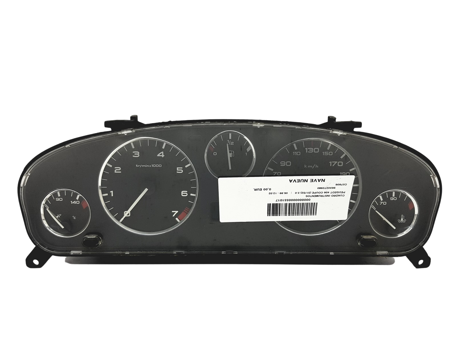 Kierroslukumittari Peugeot 406 Coupe 9630372980 VDO 52825 main product photo