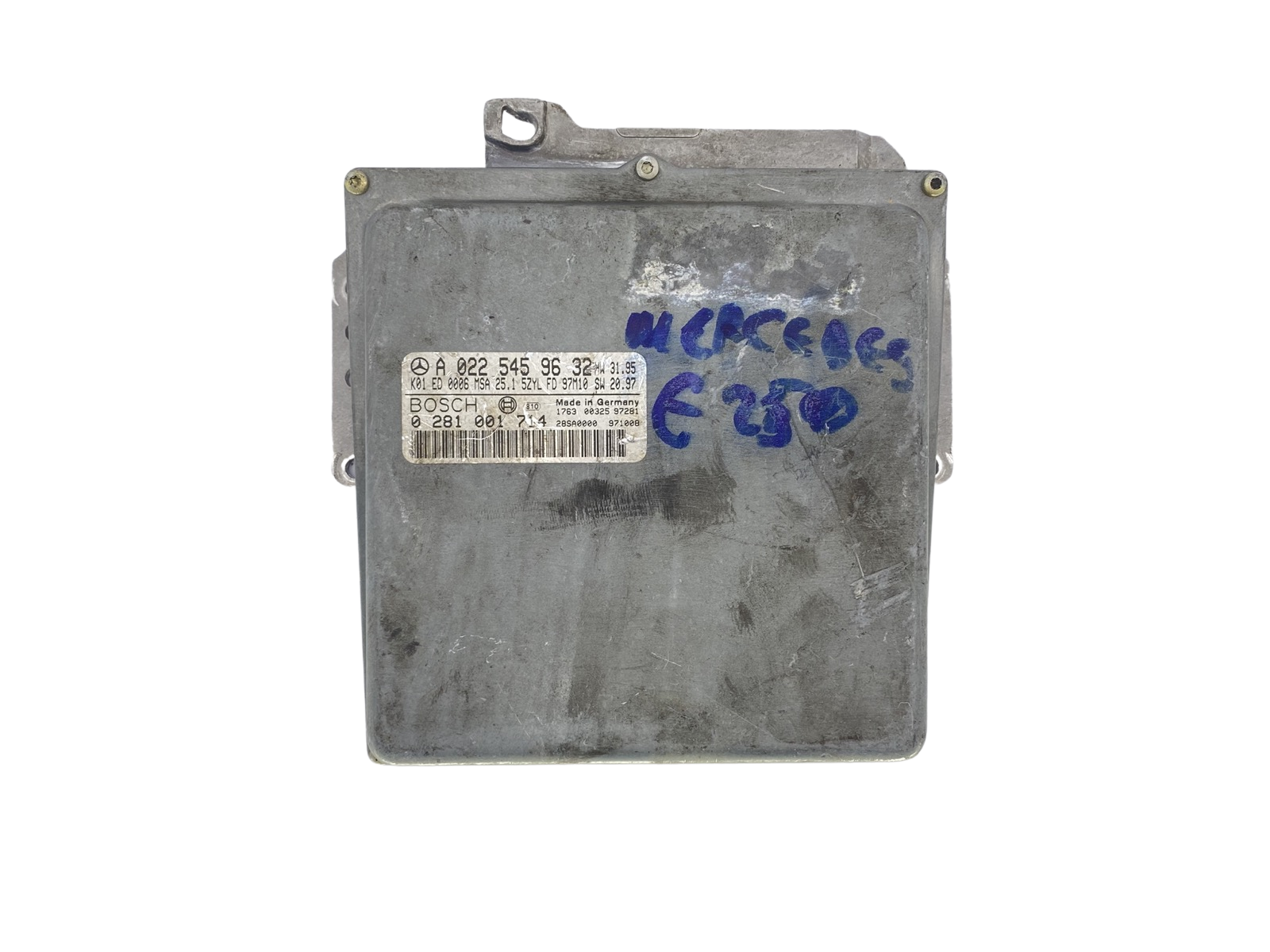 Ohjausyksikkö A0225459632 0281001714 Mercedes Bosch 55119 main product photo