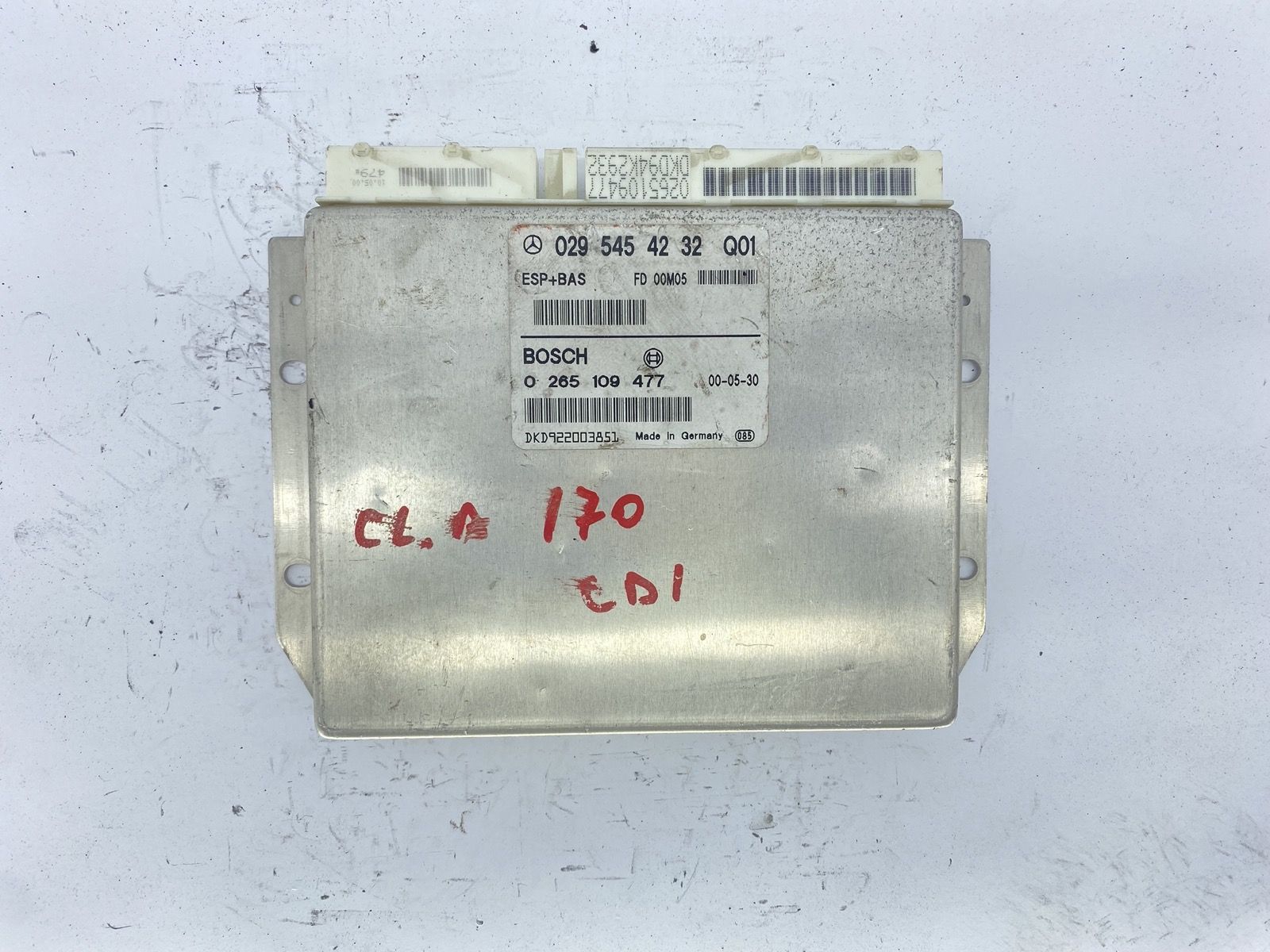 Ohjausyksikkö 0295454232Q01 0265109477 Mercedes Bosch 54499 main product photo