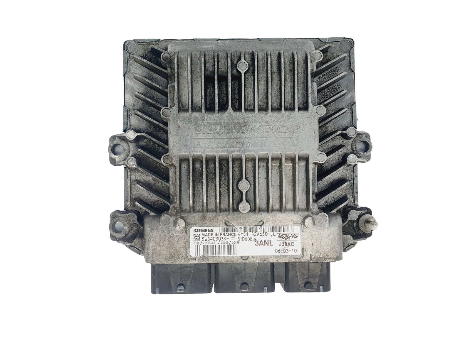 Ohjausyksikkö 5WS40303K-T 4M51-12A650-JL SID202 Ford Siemens 45265 main product photo