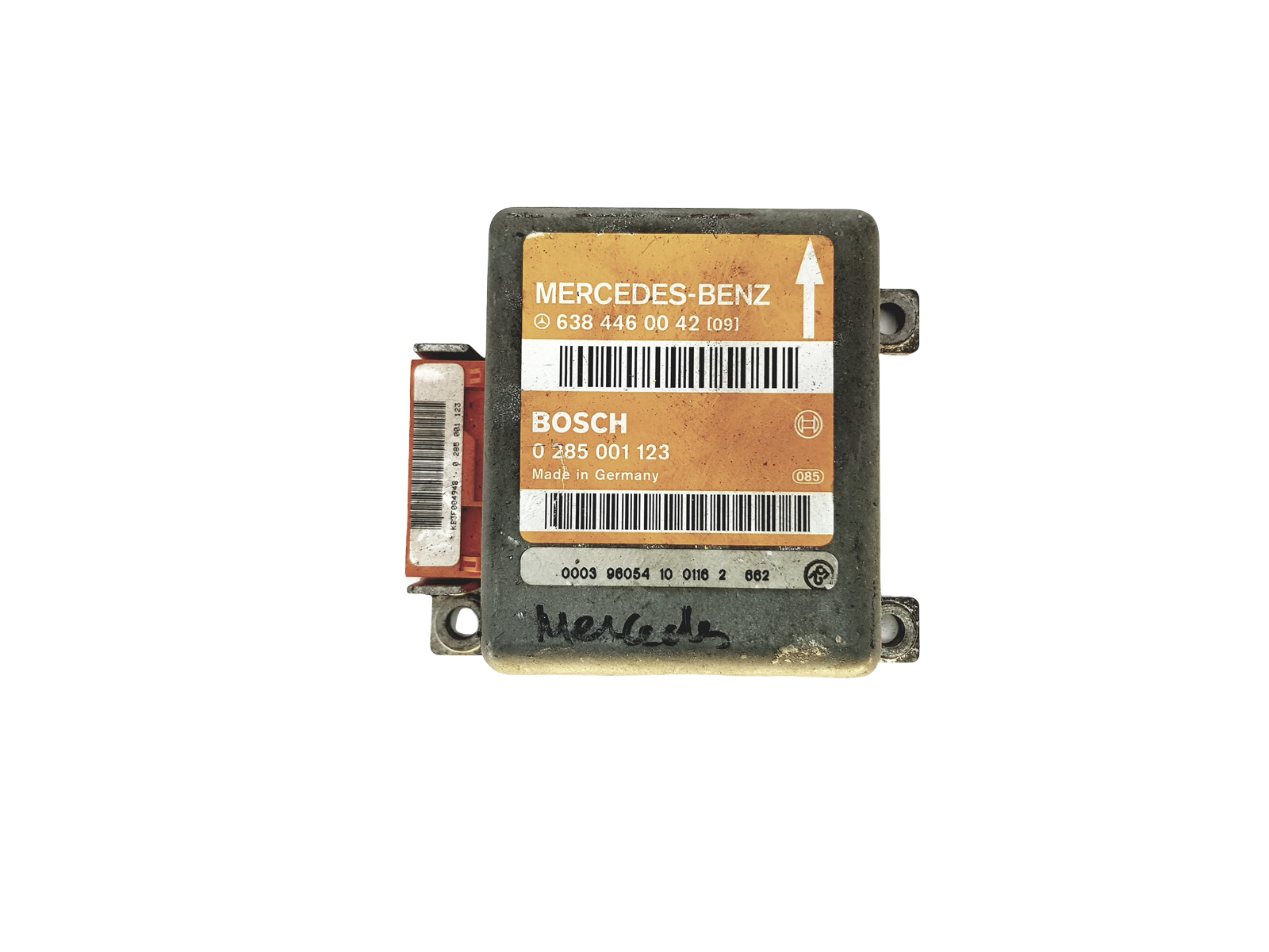 Ohjausyksikkö 0285001123 6384460042 Bosch Mercedes main product photo
