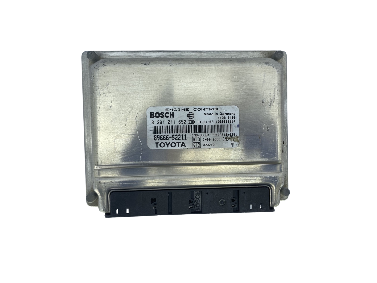 Ohjausyksikkö 89666-52211 0281011650 Toyota Bosch 54621 main product photo