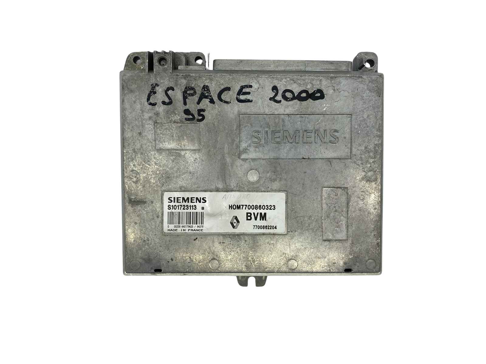 Ohjausyksikkö S101723113B 7700860323 7700862204 Renault Siemens 56722 main product photo