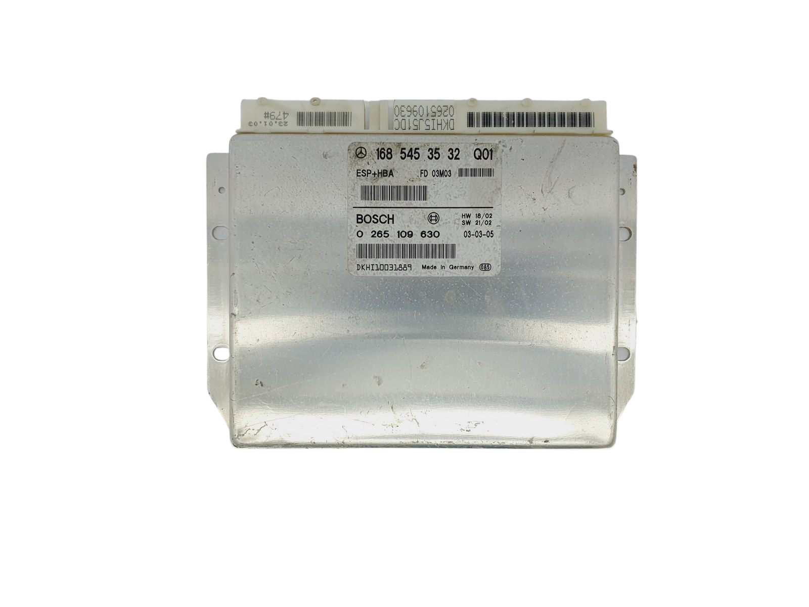 Ohjausyksikkö ESP Mercedes 1685453532 0265109630 Bosch 41402 main product photo