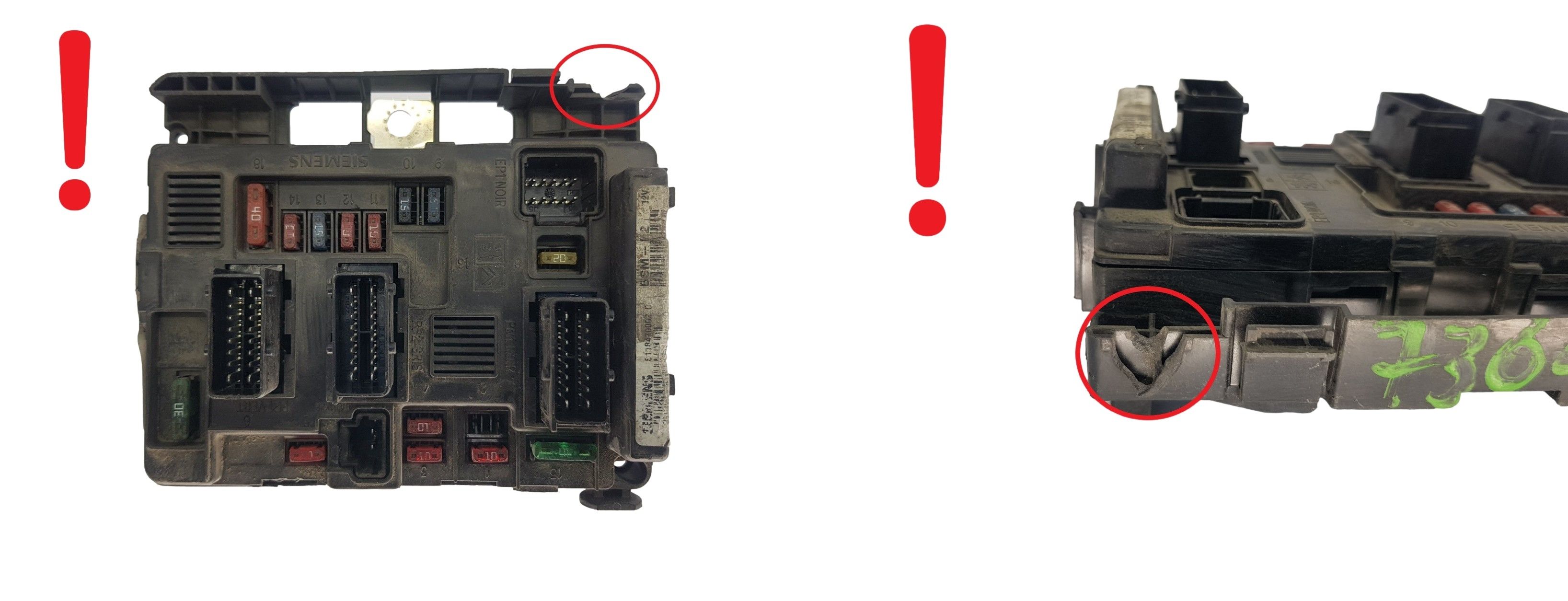 Ohjausyksikkö BSM-B2 9643498980 S118470002D PSA Siemens 1910 main product photo