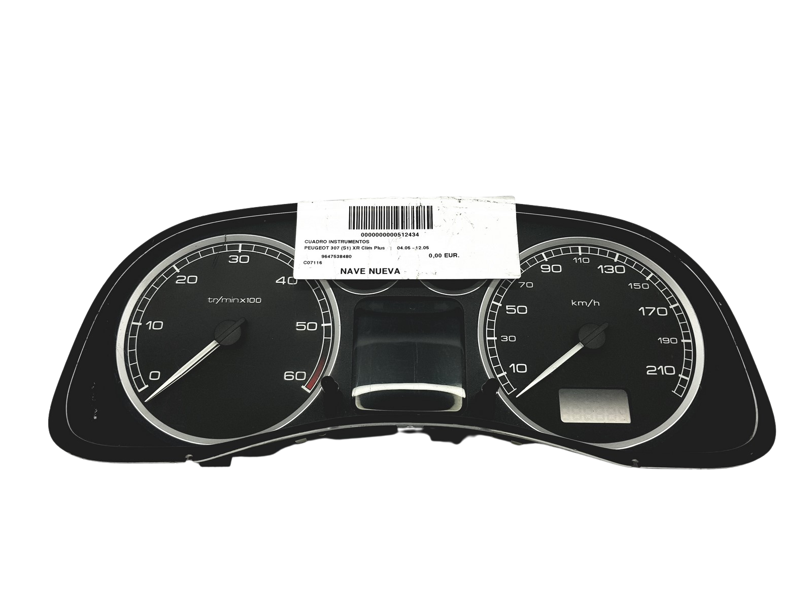 Kierroslukumittari Peugeot 307 9647538480 A01 57960 main product photo