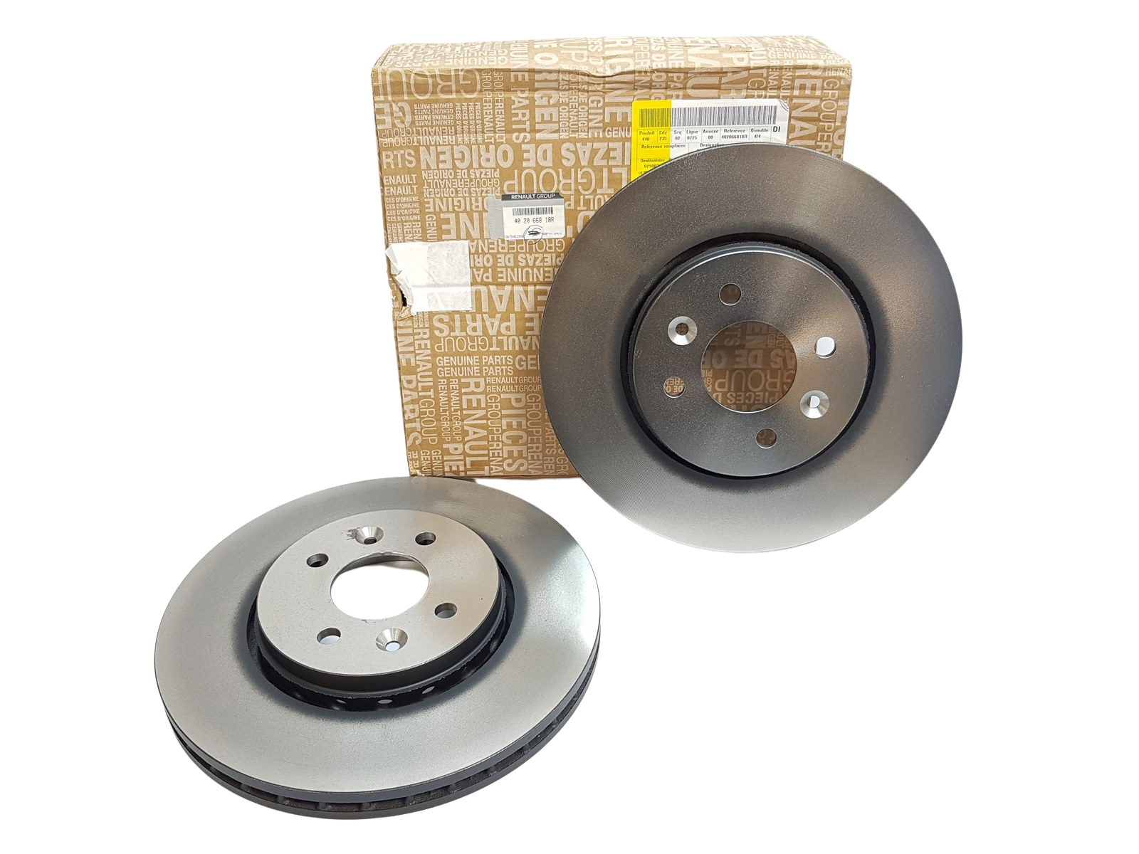 Jarrulevyt Renault Dacia 402066818R Alkuperäinen main product photo