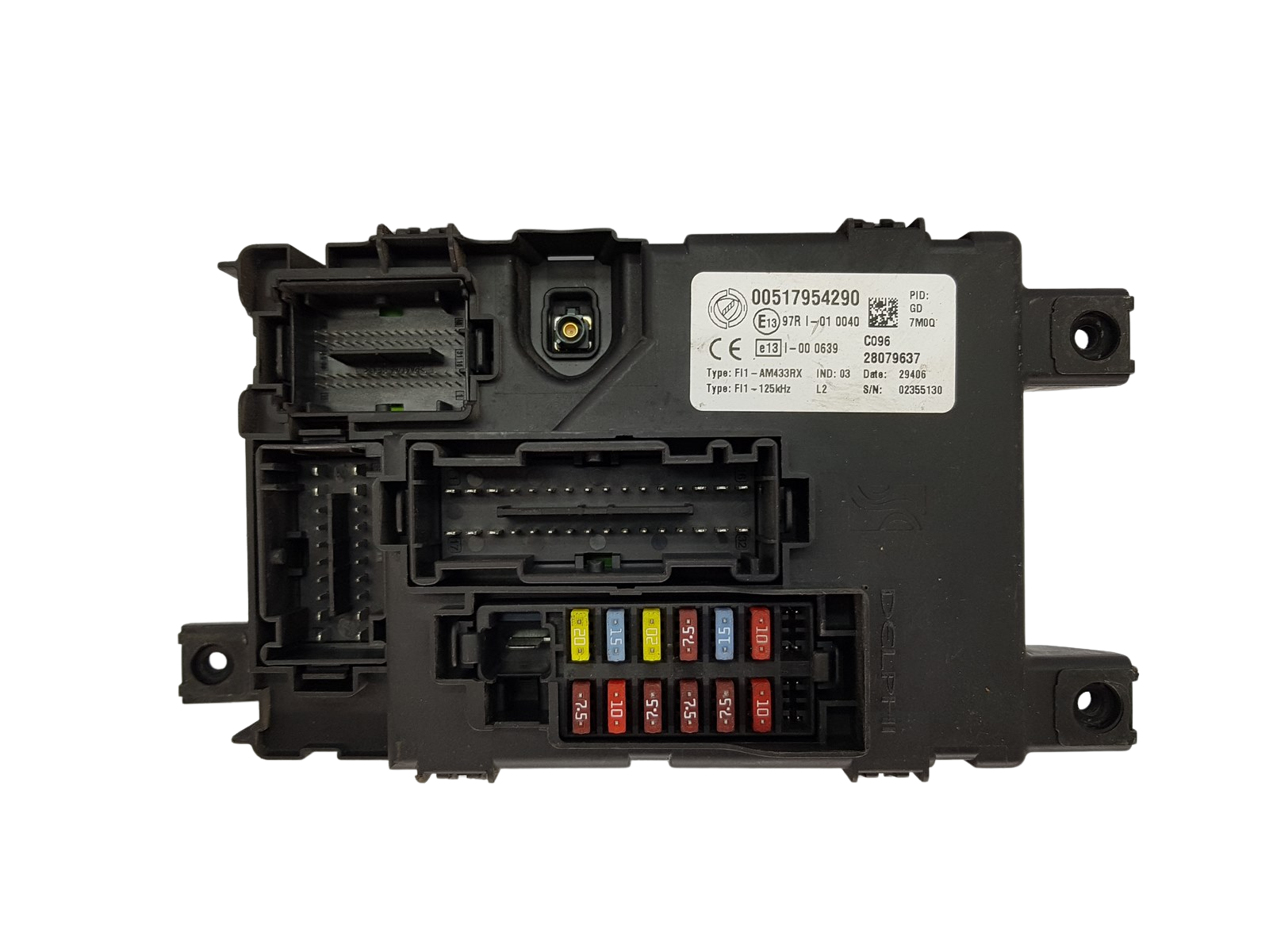 Sulaketaulu Fiat 00517954290 28079637 Delphi 19650 main product photo