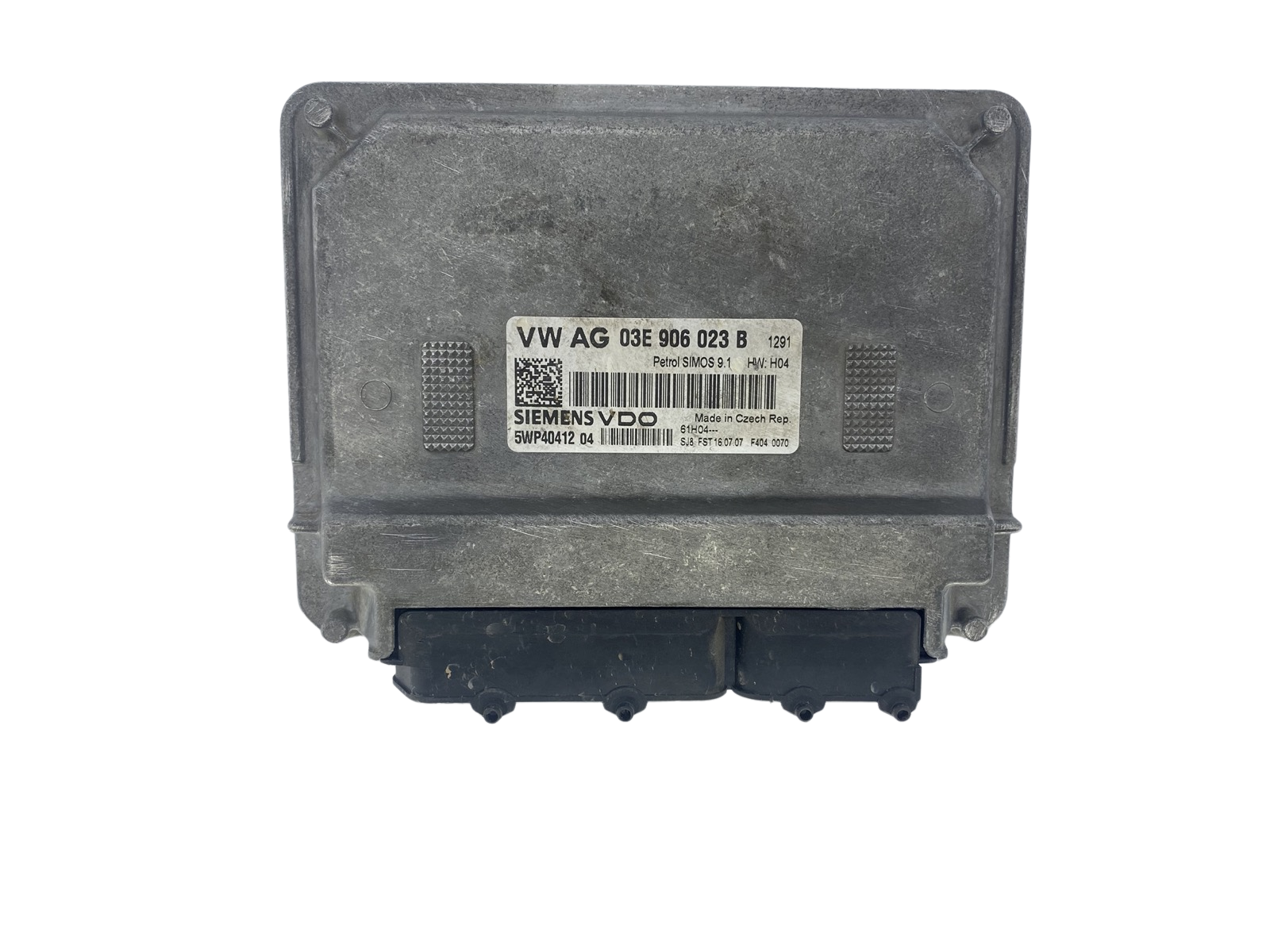 Ohjausyksikkö 03E906023B 5WP40412 04 VW SKODA Siemens 49217 main product photo