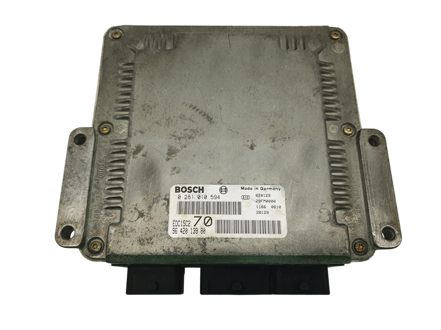 Ohjausyksikkö 0281010594 9642013980 EDC15C2 PSA Bosch 69269 main product photo
