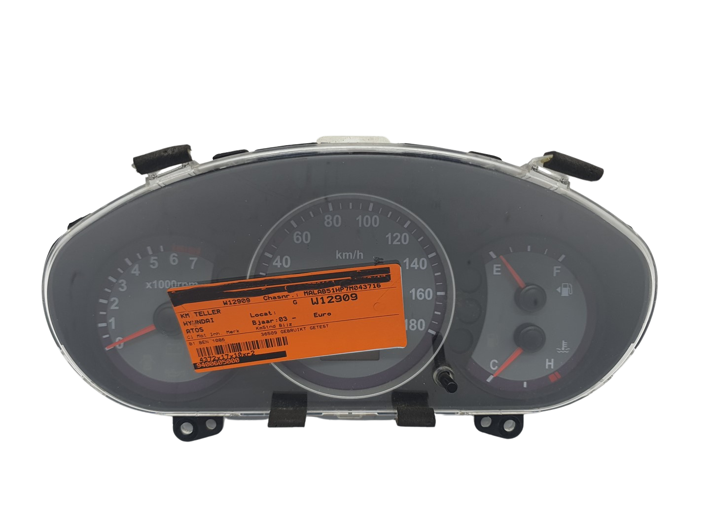 Nopeusmittari Hyundai Atos 94006-05000 9400605000 60907 main product photo