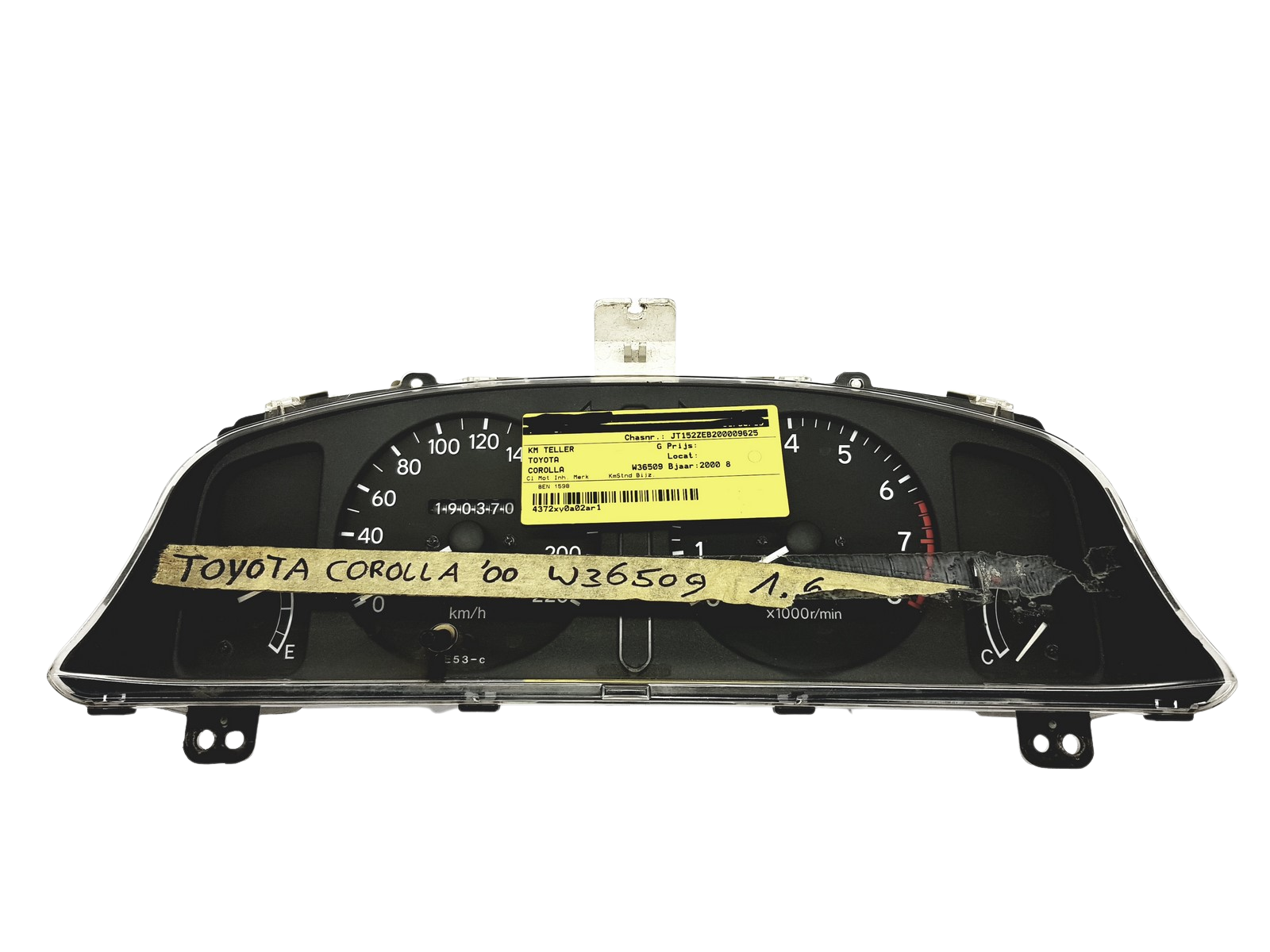 Kierroslukumittari Toyota Corolla 83800-1E190 Denso main product photo