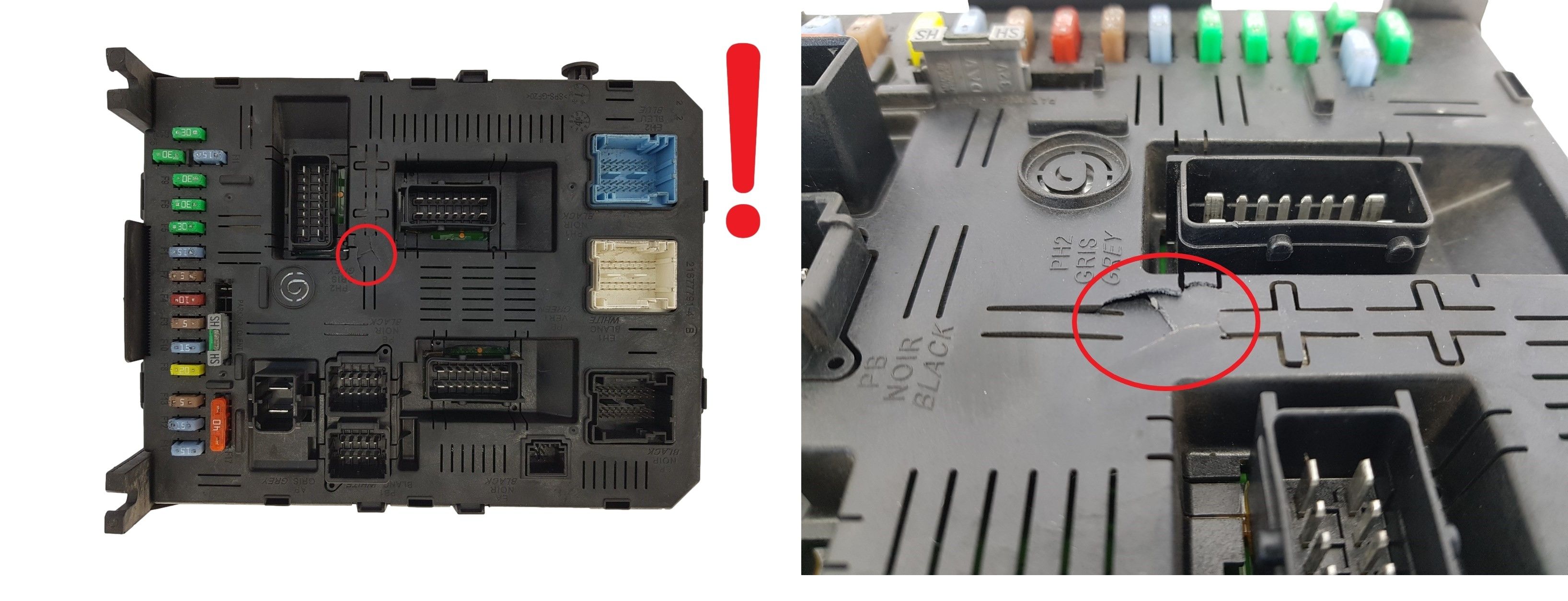Ohjausyksikkö BSI 2004 H01 9663510180 PSA Johnson Controls 1621 main product photo