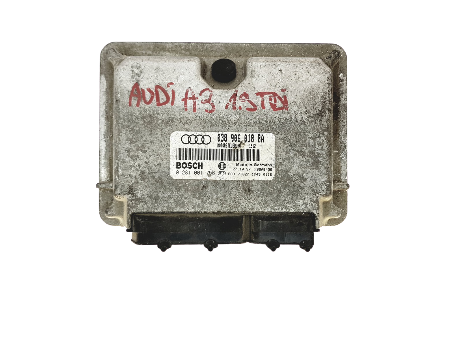Ohjausyksikkö 038906018BA 0281001756 Audi Bosch 24782 main product photo