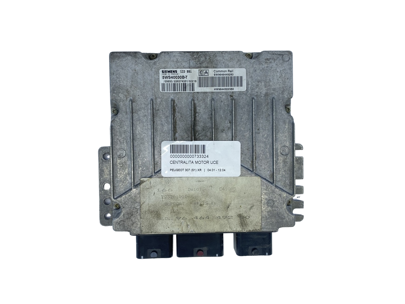 Ohjausyksikkö 5WS40030B-T 9646449280 9644302380 SID801 PSA Siemens 60452 main product photo