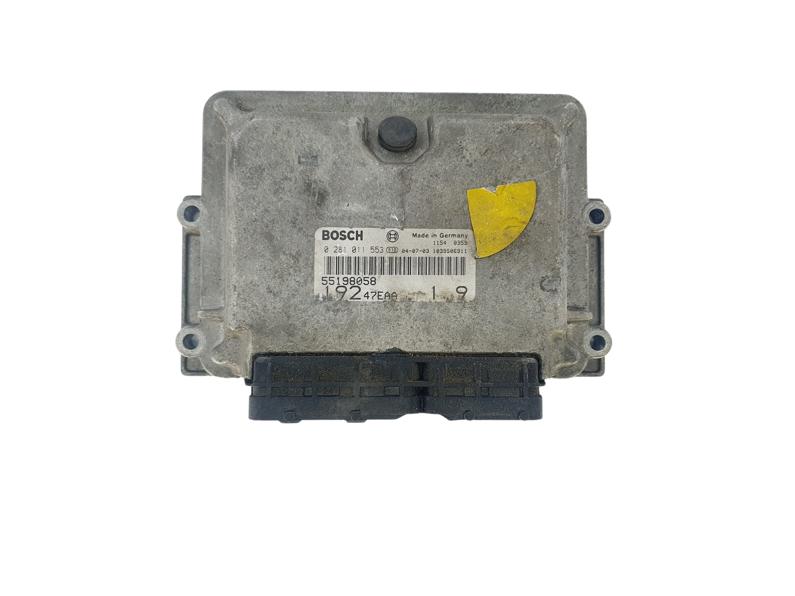 Ohjausyksikkö 55198058 0281011553 19247EAA Fiat Bosch 47370 main product photo
