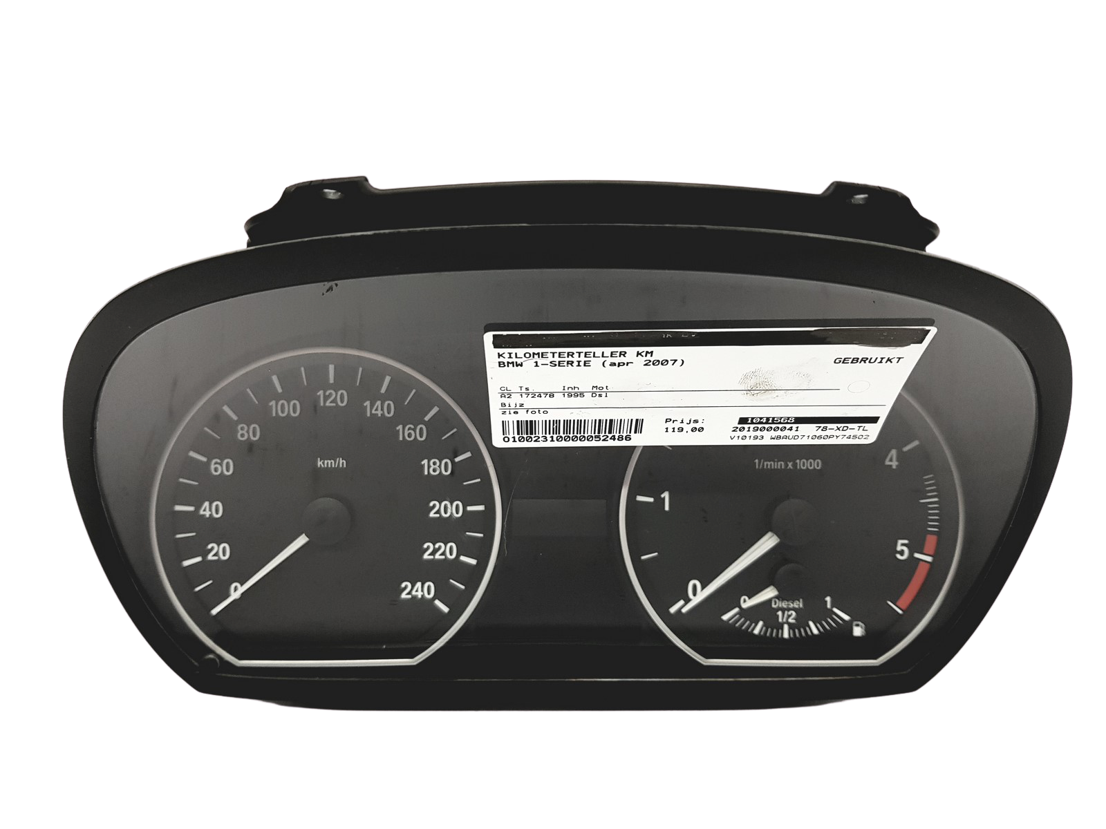 Nopeusmittari BMW 1 E81 E82 E87 9141475-01 32087 main product photo