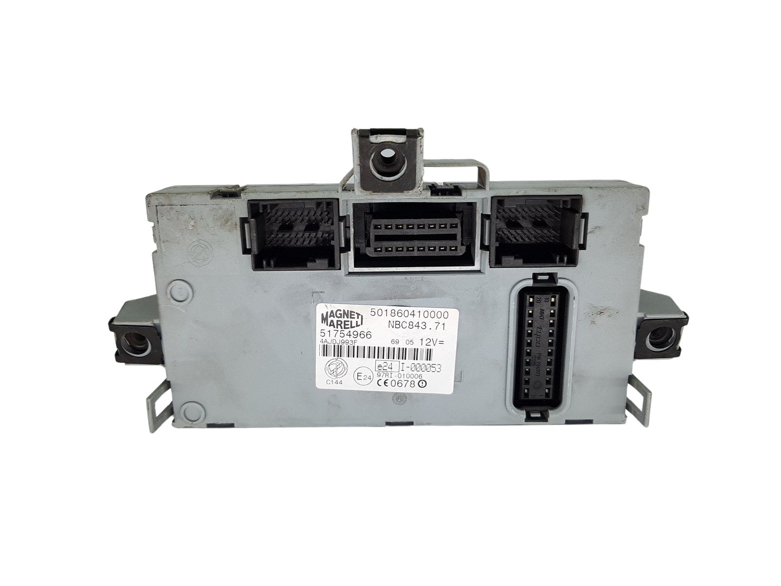 Ohjausyksikkö BSI Fiat 51754966 501860410000 NBC843.71 Magneti Marelli 20276 main product photo