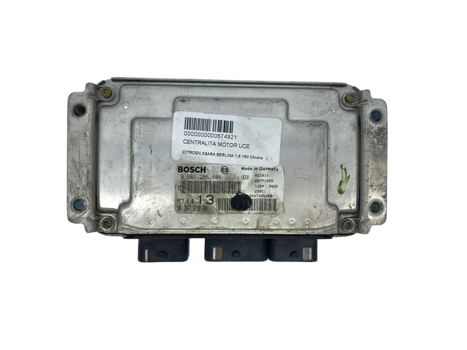 Ohjausyksikkö 0261206606 9638765980 9647345280 PSA Bosch 63417 main product photo