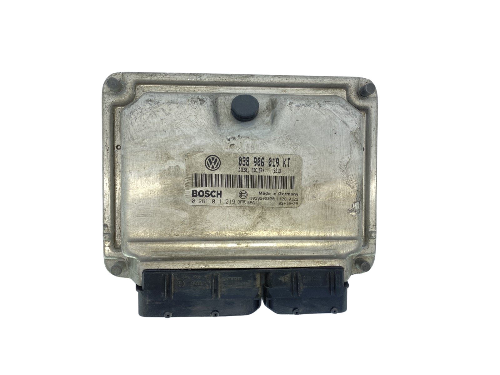 Ohjausyksikkö 038906019KT 0281011219 Seat Skoda Bosch 63497 main product photo