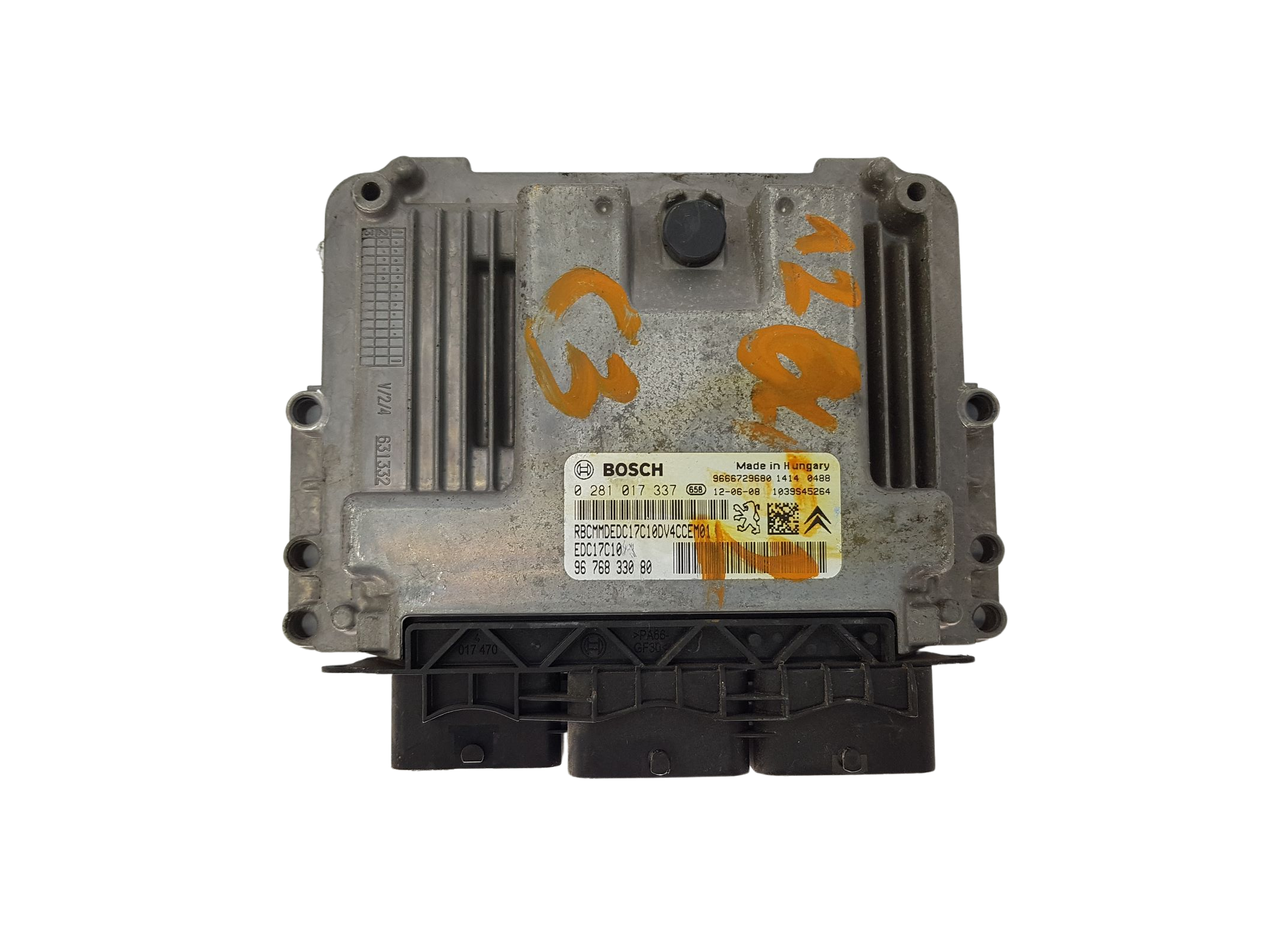 Ohjausyksikkö 0281017337 9666729680 9676833080 PSA Bosch 19388 main product photo
