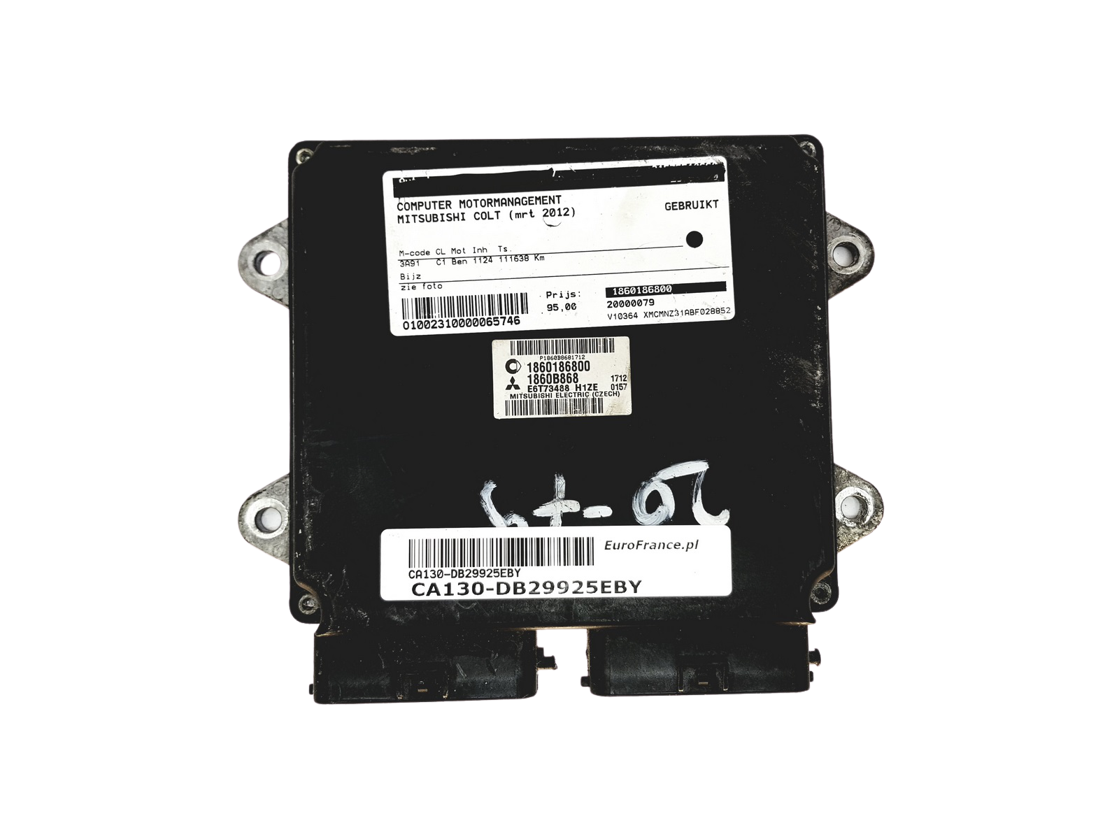 Ohjausyksikkö 1860186800 E6T73488 1860B868 Smart Mitsubishi 29925 main product photo