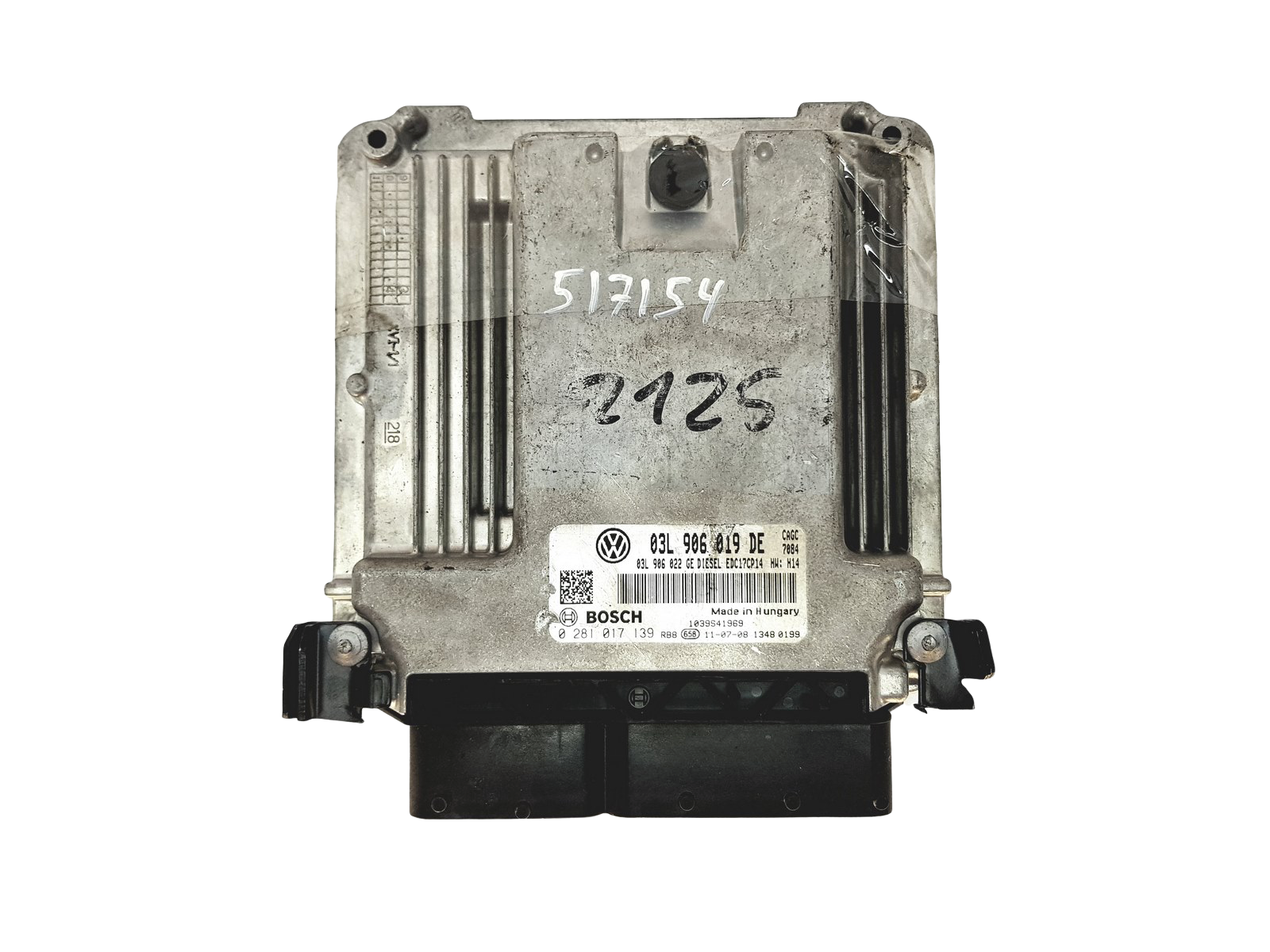 Ohjausyksikkö 03L906019DE 0281017139 VW Seat Bosch main product photo