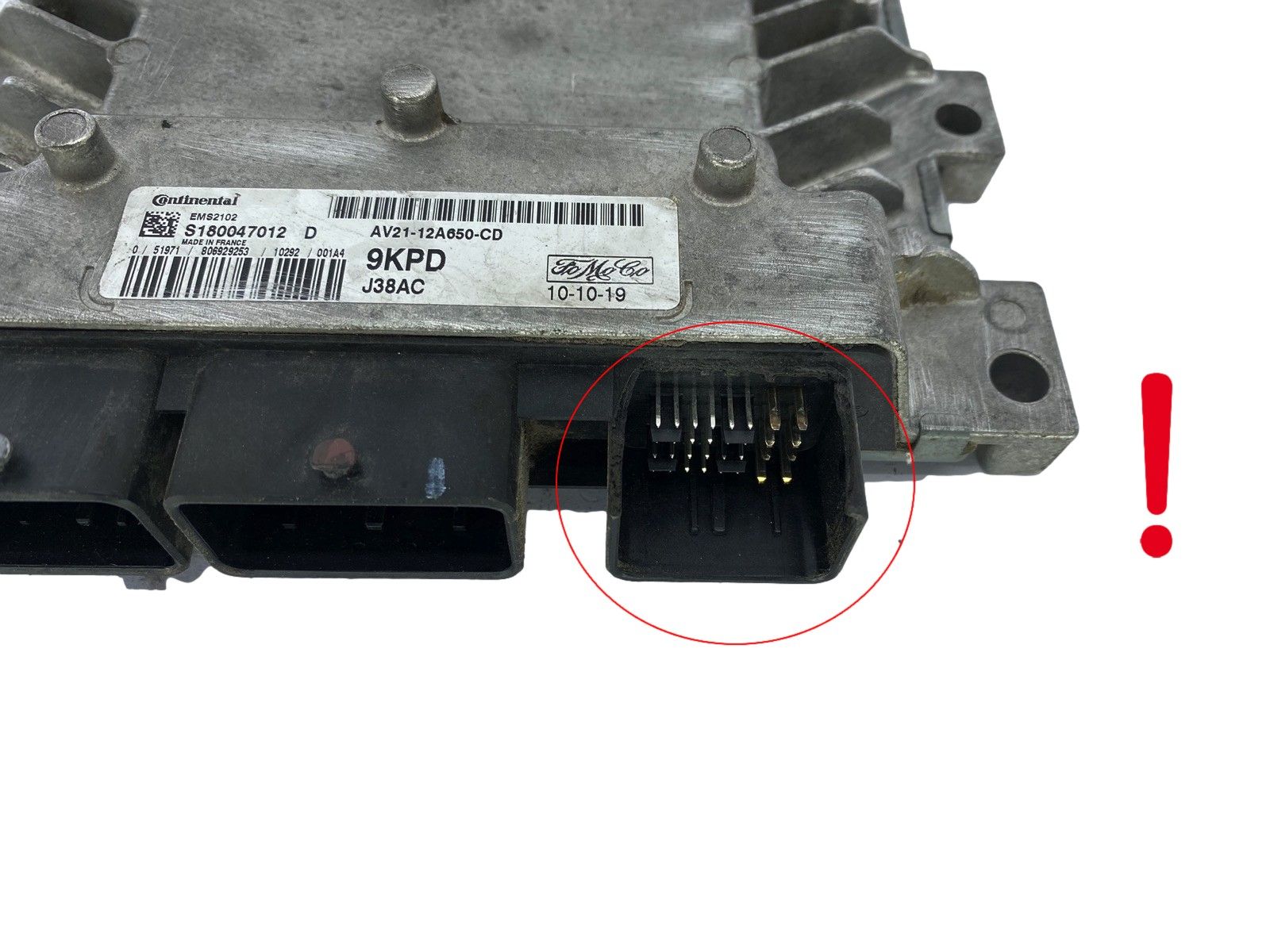 Ohjausyksikkö AV21-12A650-CD S180047012D Ford Continental 49914 main product photo