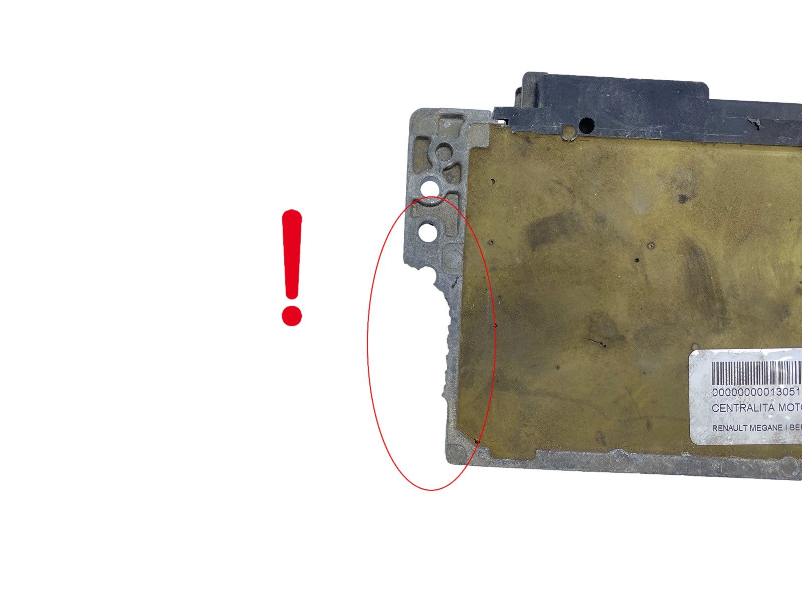 Ohjausyksikkö S105300203B 7700860319 7700105156 Renault Siemens 64039 main product photo