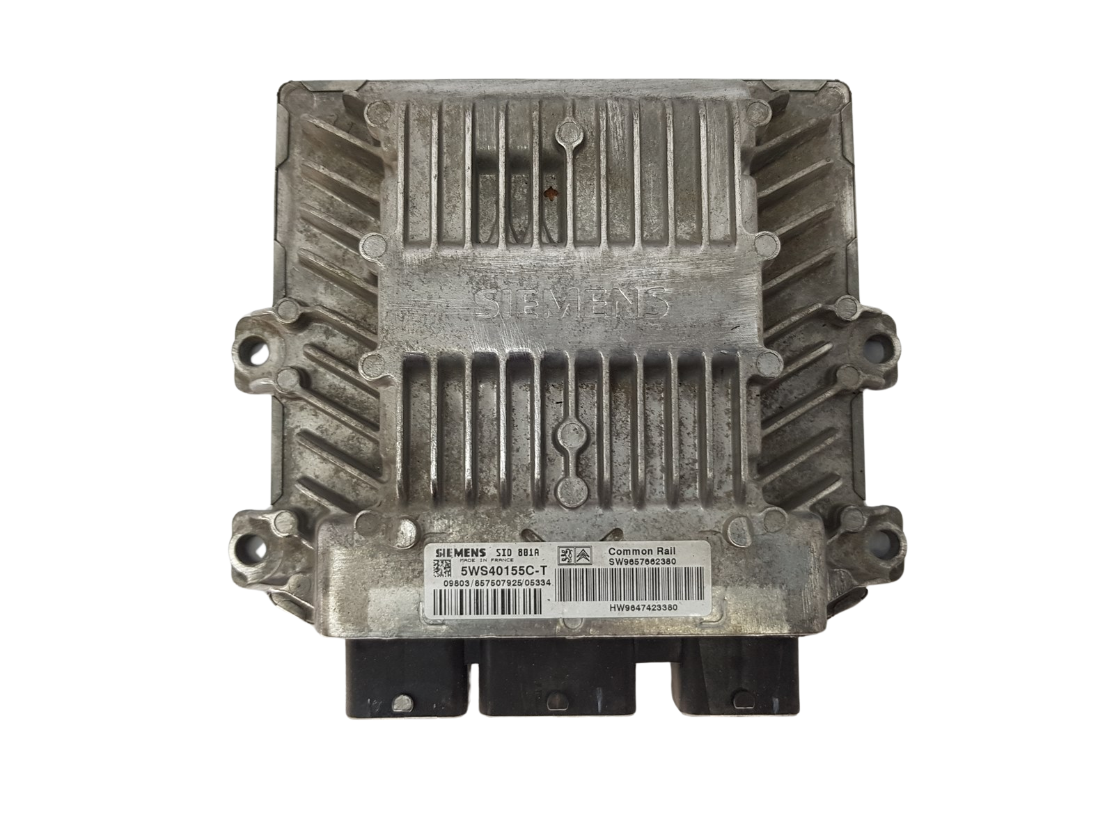 Ohjausyksikkö 9657662380 9647423380 5WS40155C-T PSA Siemens 3524 main product photo