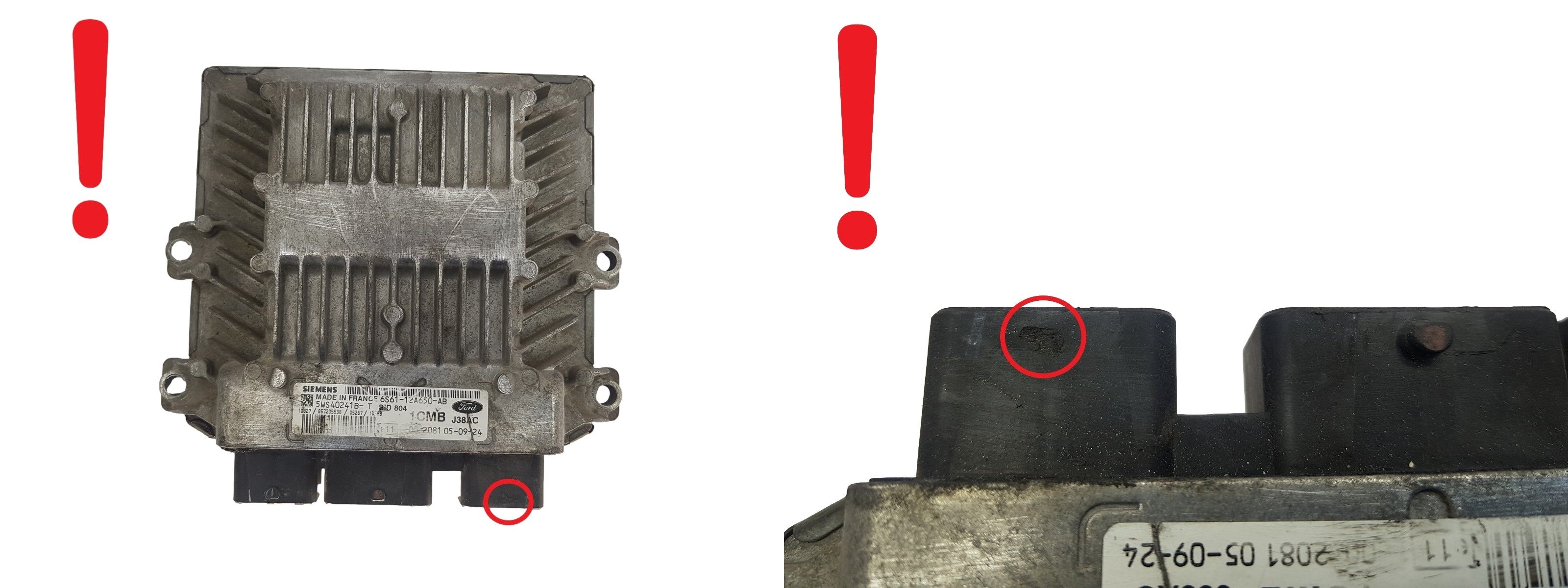 Ohjausyksikkö 6S61-12A650-AB 5WS40241B-T Ford Siemens 3298 main product photo