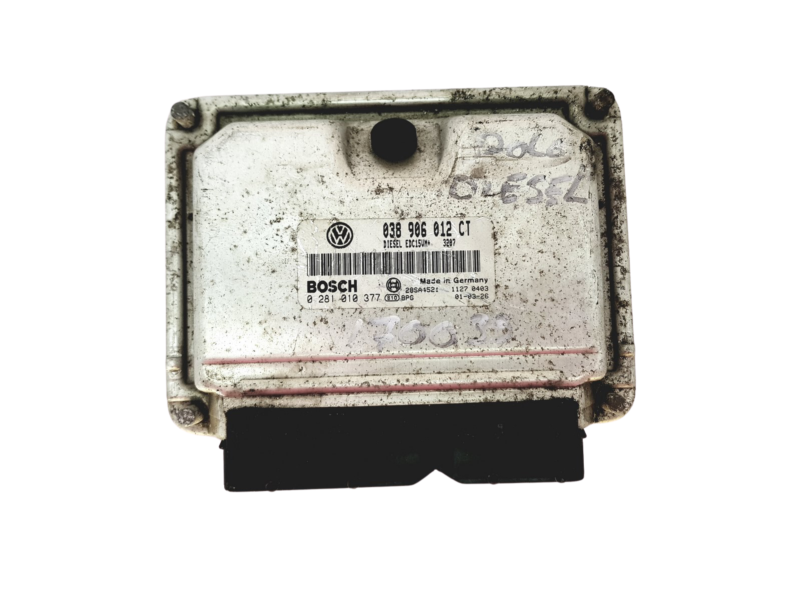 Ohjausyksikkö 038906012CT 0281010377 Volkswagen Bosch 29529 main product photo