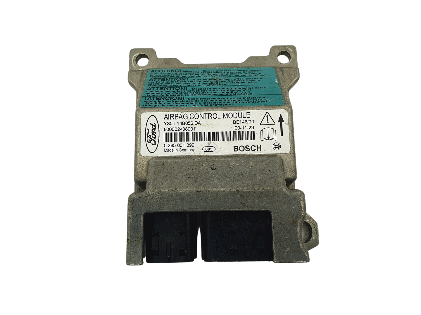 Ohjausyksikön moduuli YS5T14B056DA 0285001399 Ford Bosch 68963 main product photo