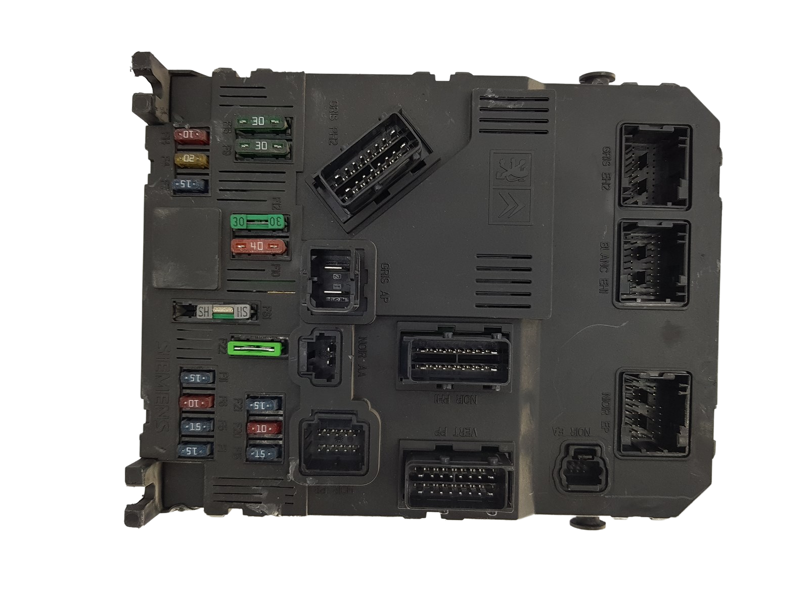 Ohjausyksikkö BSI E02-00 S118085210E 9646777380 PSA Siemens 1387 main product photo