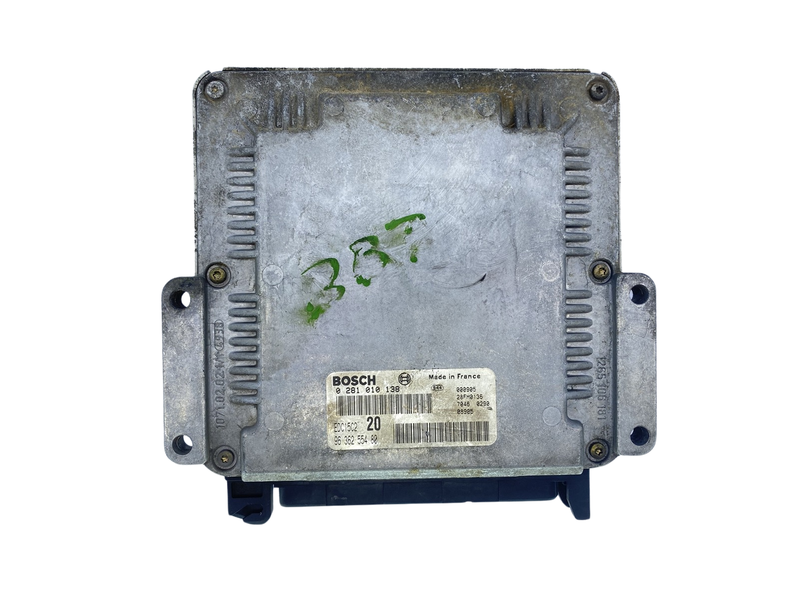 Ohjausyksikkö 0281010138 9636255480 26FM0136 PSA Bosch 63838 main product photo